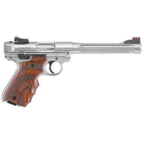 Ruger Rimfire Pistol Mark IV Hunter 22 Long Rifle 6.9'' Barrel Satin Stainless Steel Finish - Buy A Gun