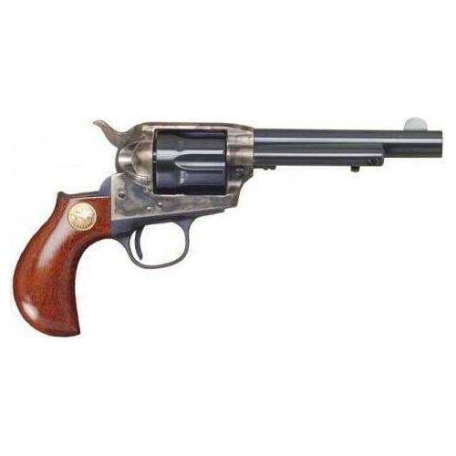 Cimarron Lightning Revolver 22 Long Rifle 4-3/4" Barrel Case Hardened Pre-War 1-Piece Walnut Smooth Grip Standard Blue - Buy A Gun