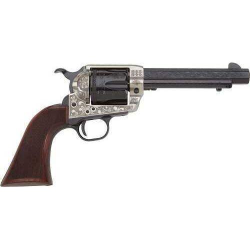 E.M.F. GWII Deluxe Alchimista III 1873 .45 LC Revolver 5.5" Octagon Barrel 6 Rounds Engraved Silver - Buy A Gun