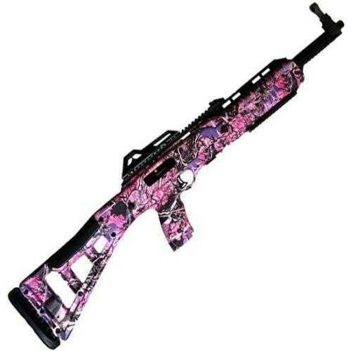 Hi-Point Rifle MKS Hi Point 9TS 9mm 16.5" Barrel Target Stock Pink Camo 10 Rounds