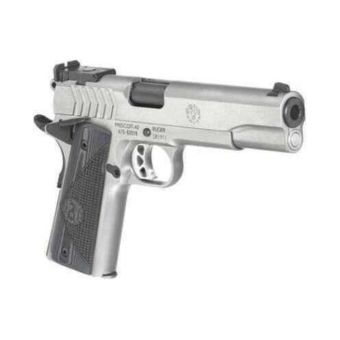 Ruger Sr1911 Target Pistol 9mm 5" Barrel Bomar Style Adjustable Sights Deluxe Checkered G-10 Grips Stainless Steel Frame - Buy A Gun