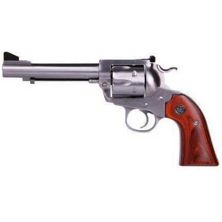 Ruger Revolver Bisley Flat Top 44 Special 5.5" Barrel Stainless Steel Wood Grip Adjustable Sight 5250 - Buy A Gun