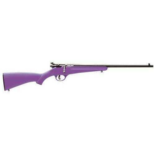 Savage Arms Rifle Rascal 22 LR Purple Stock Accutrigger 16 1/8