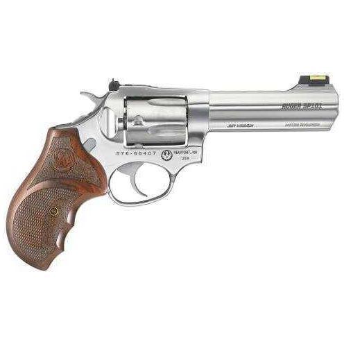 Revolver Ruger 5782 SP101 Match Champio 357 Magnum 4.2" Barrel 5 Round Hardwood Grip Stainless Steel Finish - Buy A Gun