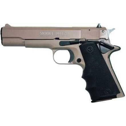 Chiappa 1911-22 Semi Auto Pistol 22 LR 5" Barrel 10 Rounds Alloy Frame Rubber Grips Tan - Buy A Gun