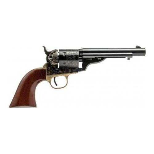 Cimarron Open Top Navy 45 Colt 4.75" Case Hardened Standard Blued Finish Revolver 1-Piece Walnut Grip CA9002 - Buy A Gun