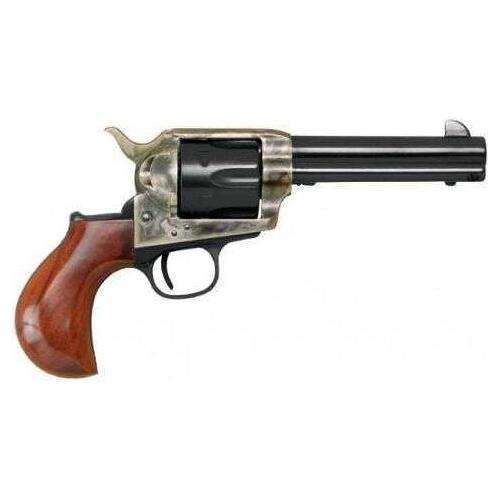 Cimarron Thunderer Revolver 45 Colt 4-3/4" Barrel Case Hardened Frame 1-Piece Walnut Smooth Grip Standard Blued Finish - Buy A Gun