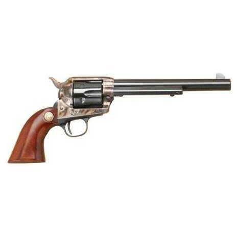 Cimarron 1873 SAA Model P Revolver 357 Magnum 7.5" Barrel Case Hardened Pre-War Steel Piece Walnut Grip Standard Blued Finish Pistol MP405 - Buy A Gun