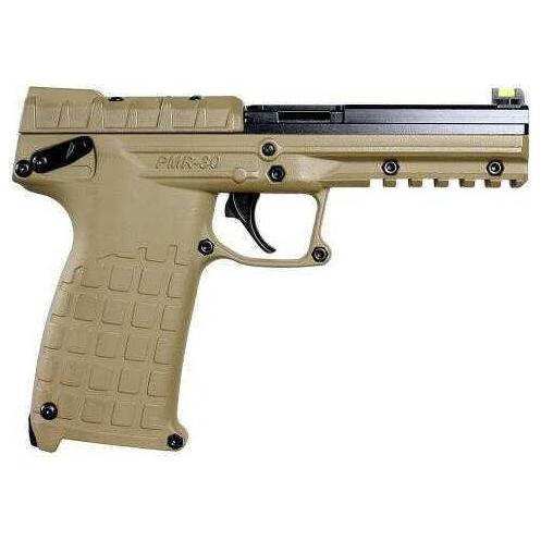 Kel-Tec PMR-30 22 Magnum 4.3" Barrel 30 Round Blue Slide, Tan Cerakote Frame Semi Automatic Pistol PMR-30BTAN - Buy A Gun