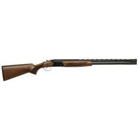 CZ USA CZ-USA Drake 20 Gauge Over/Under Shotgun with 28-inch barrel, 3-inch chamber, and extractor. Features a stainless steel black chrome receiver and classic wood stock.