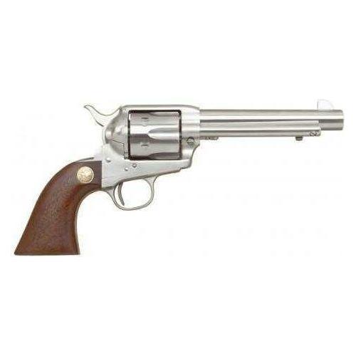 Cimarron Stainless Steel Frontier Pre-War 45 Colt 5.5" Barrel Finish Walnut Grip Revolver MP4501 - Buy A Gun