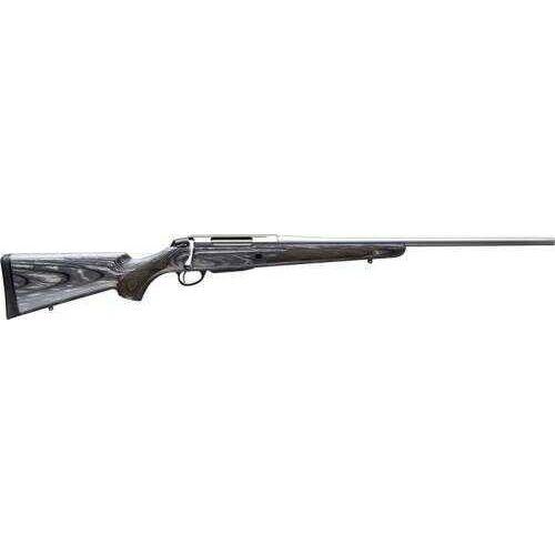 Tikka T3X Laminated 300 Winchester Short Magnum 24.3" Matte Stainless Steel Black/Grey Wood Stock Bolt Action Rifle