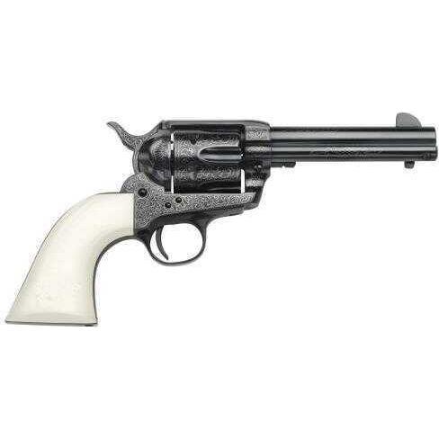 Taylors and Company 1873 Cattleman Outlaw Legacy Engraved Revolver Single 357 Magnum 4.75