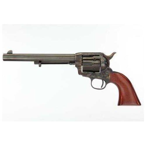 Taylor Uberti 1873 Cattleman Old Model Frame Revolver 45 Colt 5.5" Barrel With Case Hardened And Walnut Grips - Buy A Gun