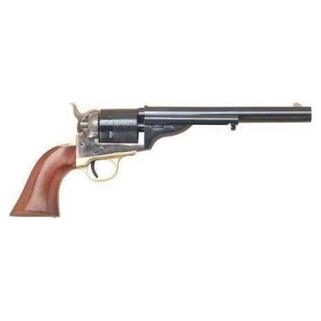 Cimarron Open Top Navy Revolver 44Special / Colt / Russian 7.5" Barrel Case Hardened 1-Piece Walnut Grip Standard Blue CA913 - Buy A Gun