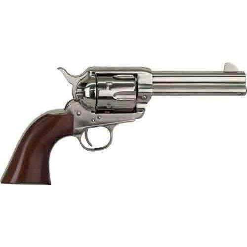 Cimarron Pistolero 45 Long Colt Revolver 6 Round 4.75" Barrel Pre-War Nickel Finish - Buy A Gun