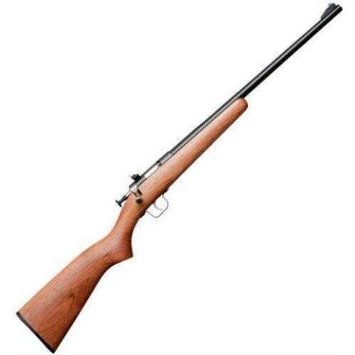 Crickett KSA Bolt Action Rifle G2 22 WMR 16.5" Barrel Blued Walnut Stock with EZ Loader Ear and Eye Protection Kit