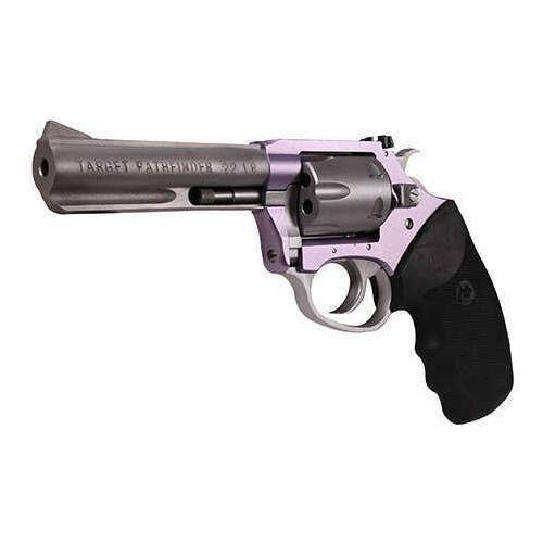 Revolver Charter Arms Pathfinder Lavender Lady 22 LR 4.2" Barrel Stainless Steel Finish Frame 6 Rou - Buy A Gun