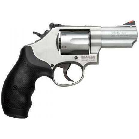 Revolver Smith & Wesson Model Plus 66 Combat Magnum 357 / 38 Special 2.75" Barrel Round Stainless Steel Finish - Buy A Gun