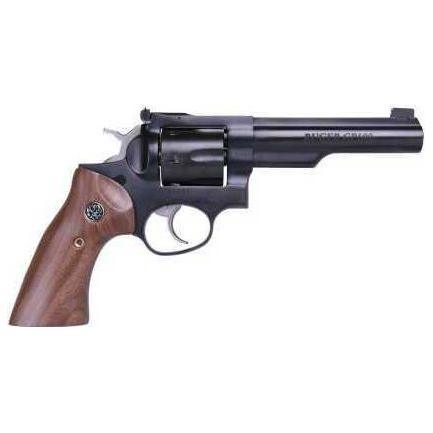 Ruger Gp100 Revolver 357 Mag 5" Barrel Blue 5 Half Lug Adjustable Sights Walnut Grips Model 1768 - Buy A Gun