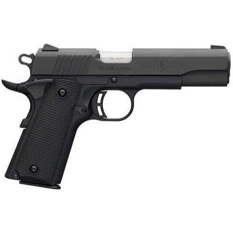 Browning 1911-380 Black Label 380 ACP Semi-Automatic Pistol 4.25