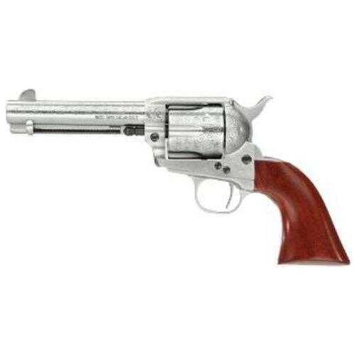 Taylor's & Company Uberti 1873 Cattleman Revolver 357 Mag 5.5" Barrel White Floral Engraved - Buy A Gun