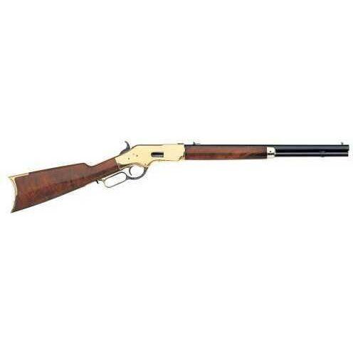 Taylors & Company Rifle 1866 Sporting 45 Long Colt 20”Octagonal Barrel Blued Finish With Brass Adjustable Sights