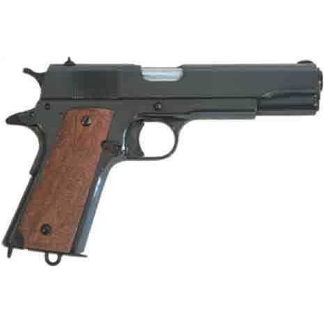 Cimarron 1911A1 Standard 45 ACP 5" Barrel Fixed Sights 8 Round Walnut-Checkered Grip Parkerized Finished Semi Automatic Pistol - Buy A Gun