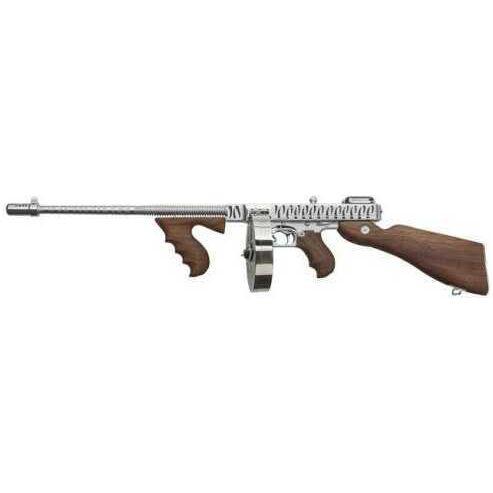 Auto-Ordnance Thompson 1927A-1 Deluxe Carbine 45 ACP 16.5" Barrel 50 Rounds Chrome Plated with Tiger Stripe