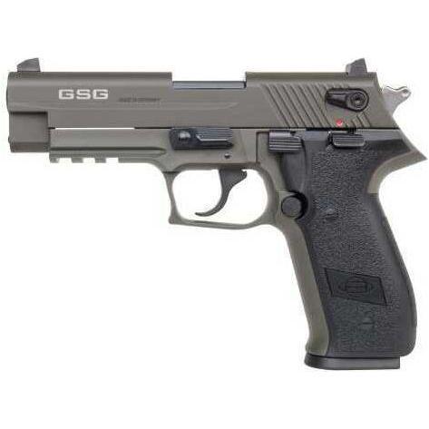 GSG Firefly Pistol 22 LR 3.9" Fixed Barrel Double Action Integrated Acessory Rail Green 10 Round - Buy A Gun