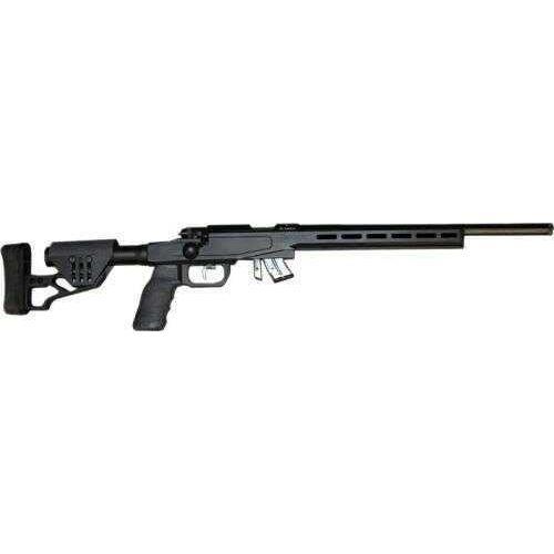 Anschutz 1710 XLR Bolt Action Rifle .22 Long 18" Heavy Barrel 10 Rounds Stainless Steel/Black with M-LOK Chassis