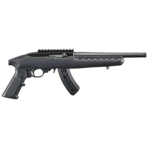 Ruger 22 Charger Semi-Automatic Pistol 22 Long Rifle 10" Barrel Black Poly A2 With Rail 15 Round - Buy A Gun