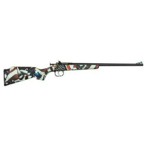 Crickett One Nation Single Shot Bolt Action Rifle 22 Long 16.125" Barrel Synthetic Stock Blued Md: KSA2169