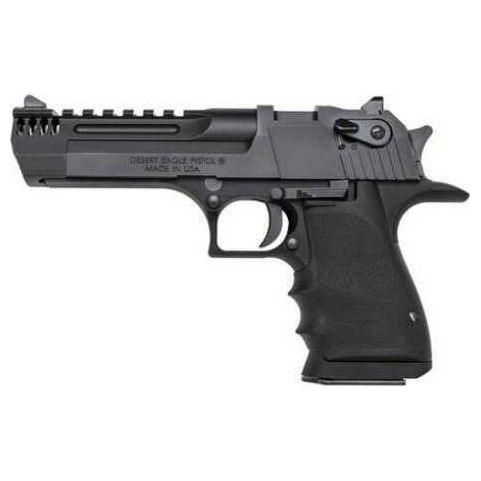 Magnum Research Semi-Auto Pistol Desert Eagle L5 50 Action Express 5" Barrel 7 Rounds Black Oxide Integral Muzzle Brake, NY Compliant - Buy A Gun