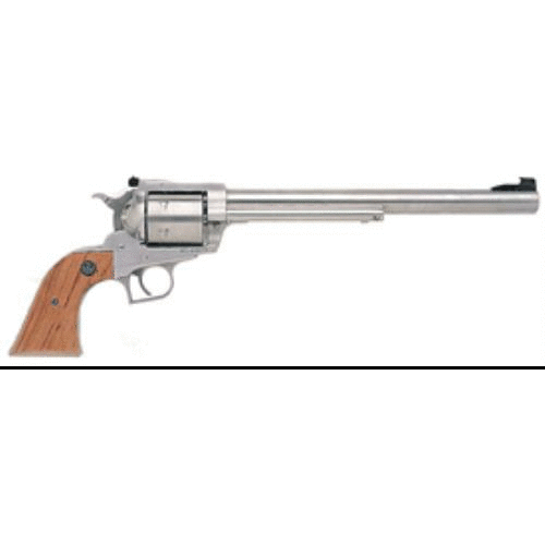 Ruger Super Blackhawk 44 Magnum 10.5" Barrel Adjustable Sight Stainless Steel Hardwood Grip Revolver - Buy A Gun