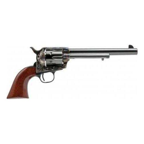 Cimarron 1873 SAA Model P Revolver BP Frame 7.5" Barrel 45 Colt/ ACP Dual Cylinder Case Hardened Walnut Grip Standard Blued Finish MP538 - Buy A Gun