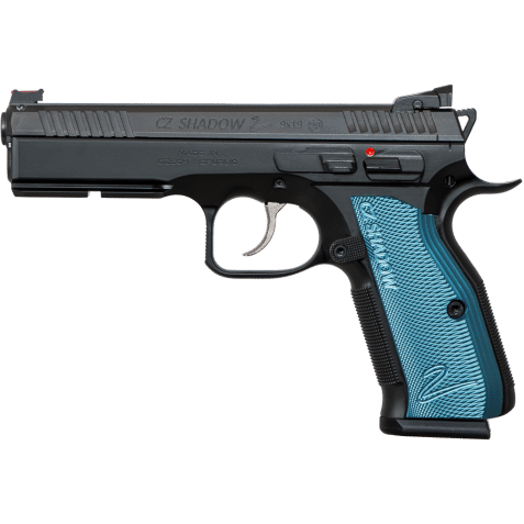 CZ Shadow 2 Black & Blue 9mm Pistol 91257 17 Rounds - Buy A Gun