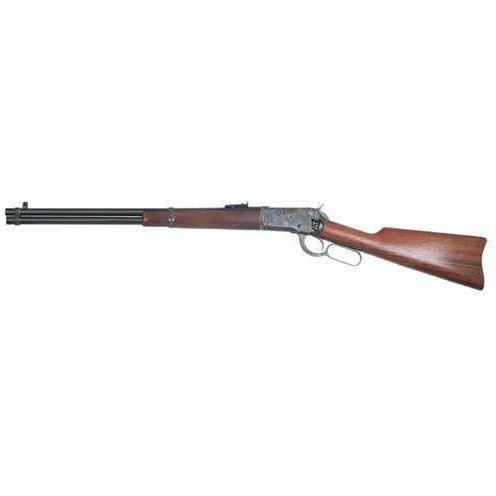 Cimarron 1892 Carbine 45 Colt 20" Saddle Ring Blued Walnut Stock Rifle