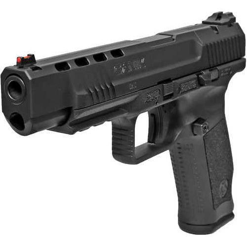 Canik TP9 METE SFx Full Size Semi-Auto Pistol 9mm Luger 5.2" Barrel (1)-18Rd, (1)-20Rd Mags Included 3-Dot White Sights Flared Magwell Optic Ready Black Polymer Finish - Buy A Gun