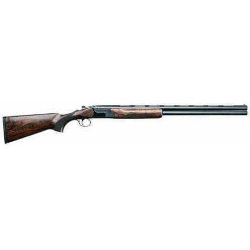 Charles Daly 214E Field 20 Gauge O/U Break Action Shotgun with 26-inch barrels, 3-inch chambers, and walnut stock in matte blued finish.