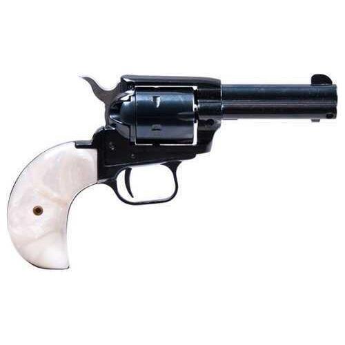 Heritage Rough Rider Revolver 22 LR / Mag 3.75" Barrel Blued Finish With White Simulated Pearl Grip RR22MB3BHPRL - Buy A Gun