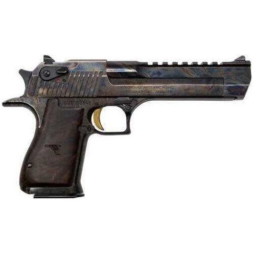 Magnum Research Desert Eagle Mark XIX Semi Auto Handgun .44 Mag 6" Barrel 8 Rounds Walnut Grips Color Case Hardened Finish - Buy A Gun