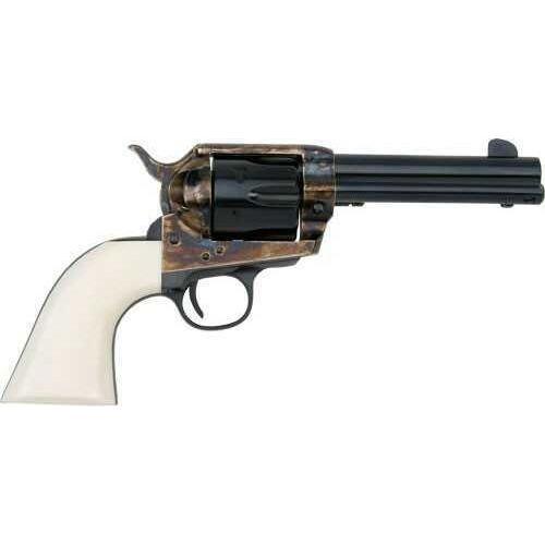 E.m.f. Deluxe Californian Revolver 45 Colt Blue Finish Ivory Color Grips - Buy A Gun