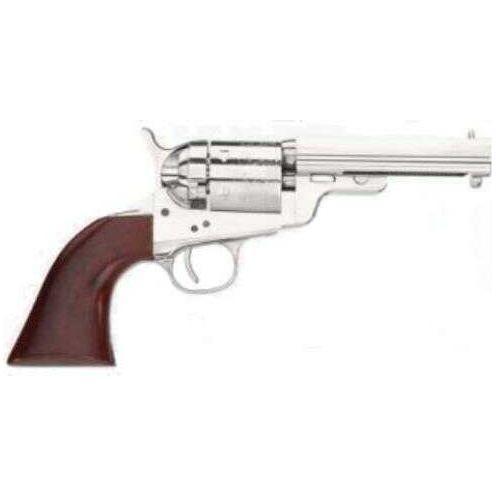 Uberti Richards Mason Revolver 38 Special Navy Grip 4.75" Octagon Barrel Nickel Plated - Buy A Gun