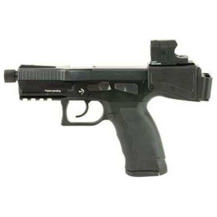 B&T USW-A1 Semi-automatic Pistol 9MM 4.3" Barrel Black Finish 17Rd Includes Aimpoint Acro and Weaponlight No Stock Included BT-430003 - Buy A Gun