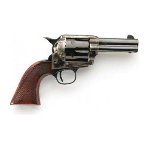 Taylor Uberti Runnin' Iron Short-stroke 1873 Revolver 45 Colt Low-flat Hammer Spur Checkered Grip Case Hardened Frame 3.5