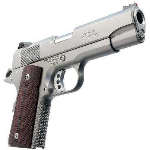 Ed Brown CCO 1911 Pistol Single 45 ACP 4.25" Barrel 7+1 Fof Black Vz Grip Stainless Steel - Buy A Gun