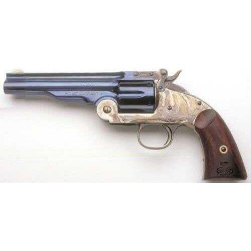 Taylor/Uberti Top Break Schofield Charcoal Blue Case Hardened 38 Special 5