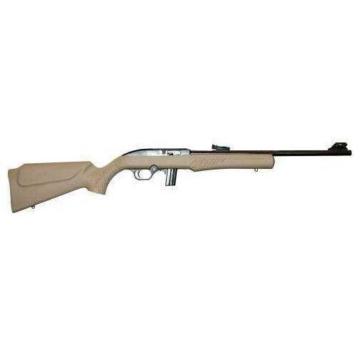 Rossi RS22 Semi-Automatic Rifle 22 Long 18" Barrel 10 Round Capacity Synthetic Flat Dark Earth Stock