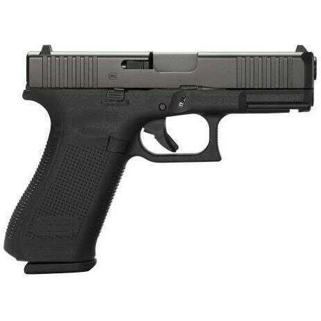 Glock G45 Compact FS Pistol 9mm Double 4.02" Barrel 10 Round Black Polymer Grip / Frame nDLC Slide - Buy A Gun